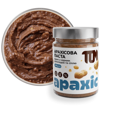 Crunchy Peanut Butter with Dark Chocolate & Salt