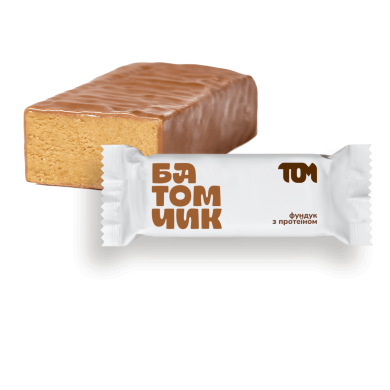Hazelnut protein bar