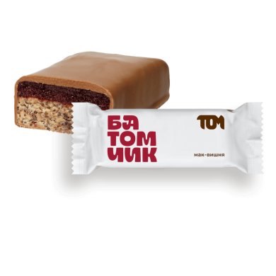 Poppy cherry candy bar