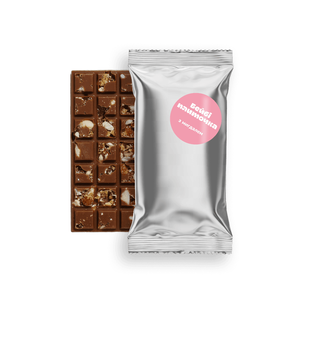 Baby bar with almonds