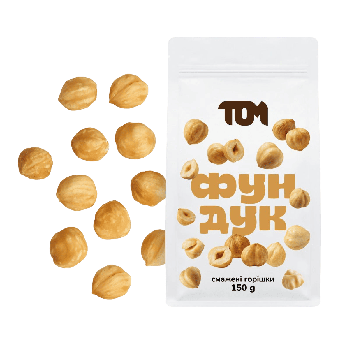 Roasted hazelnuts