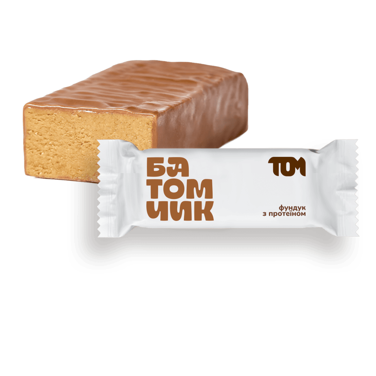 Hazelnut protein bar